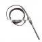 4.5*100mm of Thermocouple K type with Corrugated hose lead cable length in 500/1000/1500mm