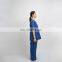 Wholesale New style Stretchy Hospital Blue V Neck surgical uniform medical  scrubs sets