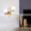 Nordic Creative Personality Led Wall Lamps Flexible Bronze Wall Light for Living Room Bedroom Decor