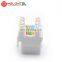 MT-5106 180-градусный женский кестонный разъем RJ45 для кабеля Cat5e и Cat6 UTP