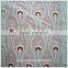 mushroom pattern emboirered fabric