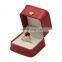 Factory direct supply pu leather  luxury  jewelry box ring box