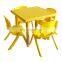 Professional Manufacturer Kindergarten Preschool Cheap Plastic Study Table Kids Furniture Table and Chiars Set