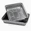 Rectangular Aluminium Foil Food Container, Airlines Fast Food Delivery, Reheating, Baking, Roasting, Meal Prep, to-Go