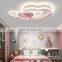 Hot Sale Iron Modern Decorative Ceiling Light Cute Heart Home Ceiling Light High Quality LED Ceiling Lamp