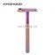 Kinghood Rainbow Metal Men Shaving Razor Custom Logo