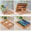 Amazon Hot Selling Manufacturer Portable Cookbook Holder Wishacc Adjustable Book Holder Reading Bamboo Book Stand