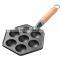 Import Small Roaster Deep Fryer Sand Takoyaki Pan And Brush With Utensils
