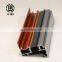 Ultra-thin aluminum door profiles are suitable for a variety of aluminum doors light and strong shoulder bending
