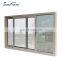 best selling Hot Sale  factory Outlet aluminium  alloy profile double glass sliding windows with fiberglass