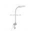 Hot sale reading light led clip flexible mini clip led bed reading lamp with clip