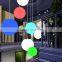 E27 3000k warm light dongguan factory plastic led color changing ball sphere chandeliers & pendant lights