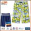 2016 UV protect custom sublimation print mens casual board shorts