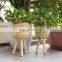 Hot Product Bamboo Plant Stand Removable Legs for Indoor and Outdoor Planter Holder Woven Plant Pot Vietnam Supplier