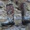 Camo rubber boots,Hunting camo boots,Safety rubber boots,Forest camo rain boots,Loggers boots