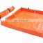 Hot Sale 4' x 6' - 18 oz. portable collapsible PVC Mini Foam Wall Oil Spill Containment Berm For Vehicles Equipment Container