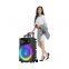 ZQS12131 3600MAH Battery Capacity Big 60W Power 12 Inches Bluetooth Speaker With Colorful Lights