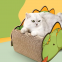 Comfortable And Resistant To Scratching Lovely Dinosaur Sofa Cat Scratch Board Large Space Cat Scratching Board