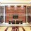 China customizing decoration stickers mural 3d leather wall panel for bedroom