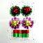 Popular Selling !Satin Ribbon Star Bow+Ribbon Egg+Ribbon SPOOL Sets for holiday stage/window decoration