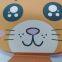 cute animal shape handle sketch pad