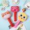 Pvc Children'S Inflatable Toys Animal Head Long Stick Inflatable Long Rod Animal Sticks Giraffe Inflatable Bell Hammer Balloon