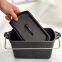 Cast Iron Bread Pan With Lid, Loaf Pans 2-Piece Set for Baking Homemade Meatloaf
