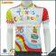 2015 sublimation custom children bicycle jersey