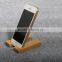 Wooden desk box office holder case for phone and ipad standing