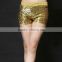 Wholesale hip-hop jazz dance costume Sexy hot pants for Girl Silver Clubwear Hot Short Pants
