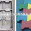 high quality rubber flooring brick vulcanizing press machine