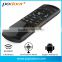 Air mouse, 2.4G remote control integrated with air mouse + keyboard +wireless microphone+ IR learning +voice function, Air mouse