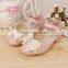 2015 Lastest fashion best selling girls pricness shoes kids high heel shoes