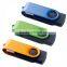 Rotate Silver Clip USB Flash Drive 2GB