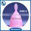 Silicone folding lunation cup