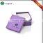 Custom logo printed recycled cardboard jewelry boxes