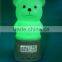 Touch on/off Digital Night light thermometer-Hygrometer