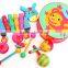 Fancy Design and Colorful Wooden Drum Musical Baby Toys Wholesale