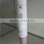 luxurious PE cosmetic pump tube with aluminium airless pump for BB cream