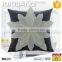 Plush linen fabric painting designs cushion cover