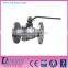 Q41F type flange connection cast steel multi-function ball valve