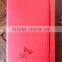 custom pu notebook with pocket