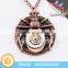 Vintage Gold Plated Alloy Animal Pendant Necklace for Sale