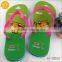 China wholesale newest charming PVC summer flip flop 2016 for girls