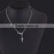 >>Hot selling fashion Silver Plated Infinity //Cross Necklace Pendant/