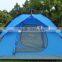 cheap sale alumium pole double fabric auto open 4 person tent