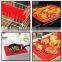 Non Stick Heat Resistant Raised Pyramid Shaped Silicone Baking Roasting Mats