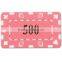 laser sticker poker chip
