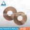 W75 tungsten copper electrode erosion electrodes round sheet disc ring price for EDM and ECM