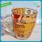 Machine made glass promotional coffee glass cup